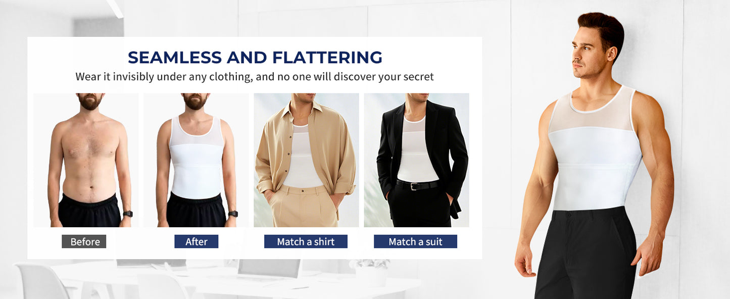 CoreForm Men's Body Shaper Tank