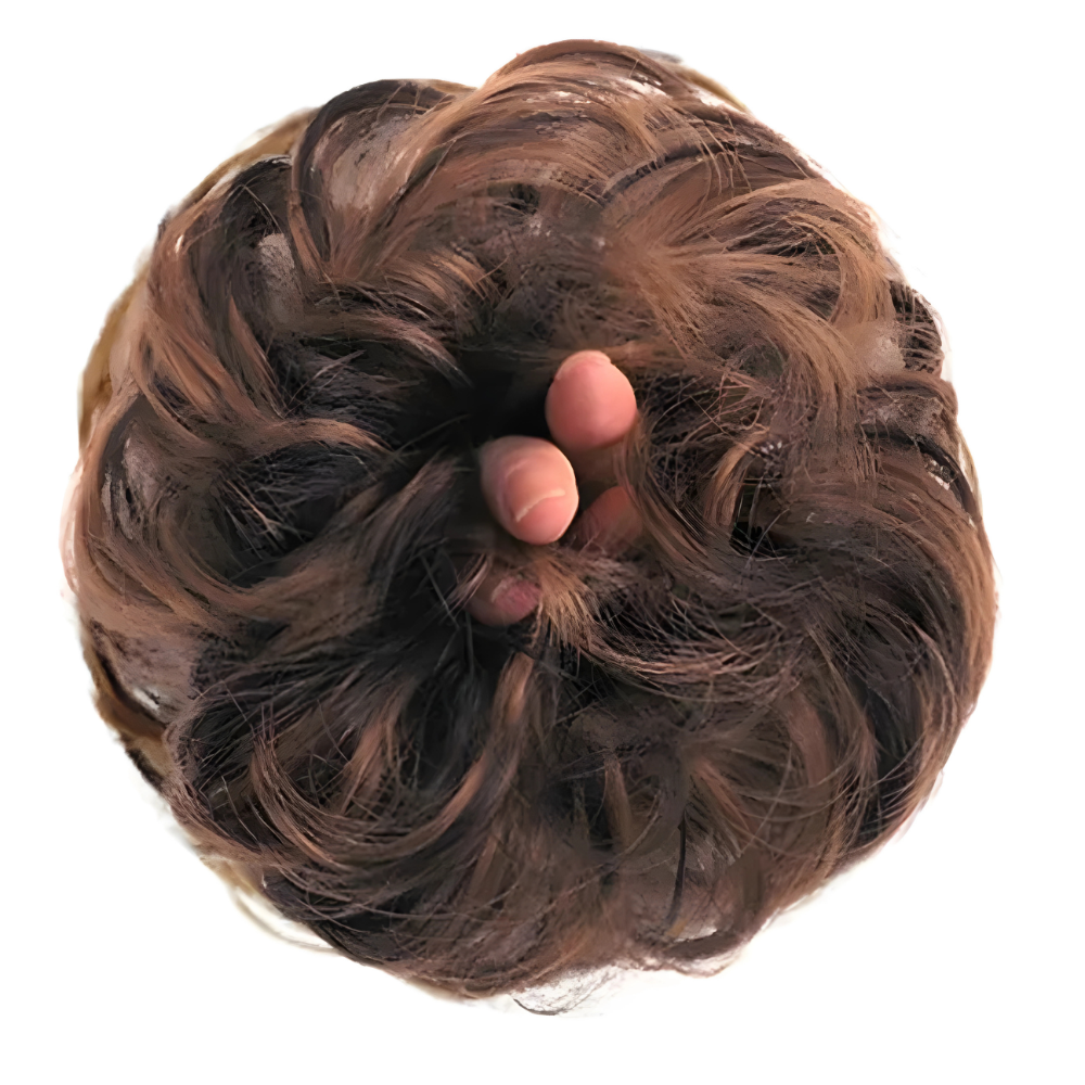 Premium Bun Hair Scrunchies Imported