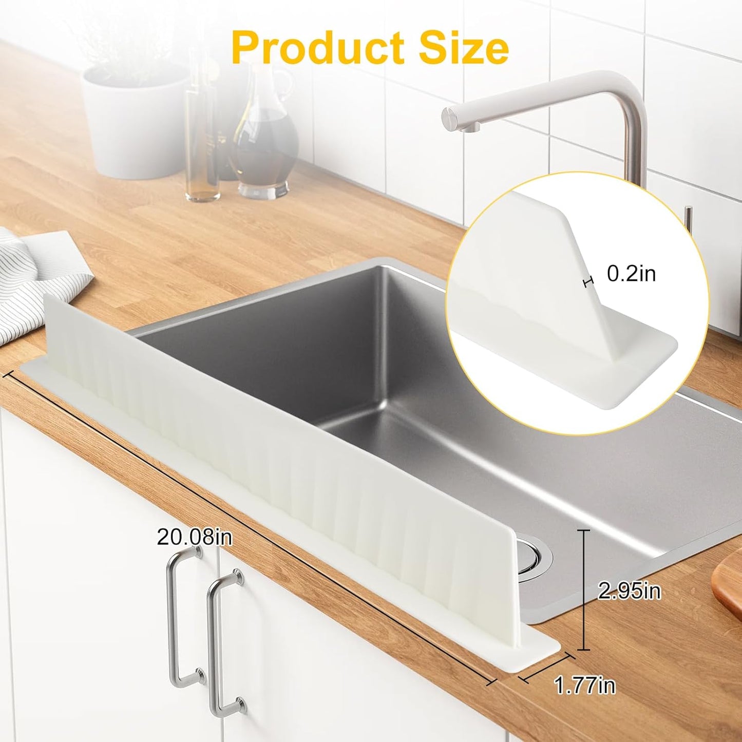 Silicone Sink Splash Guard