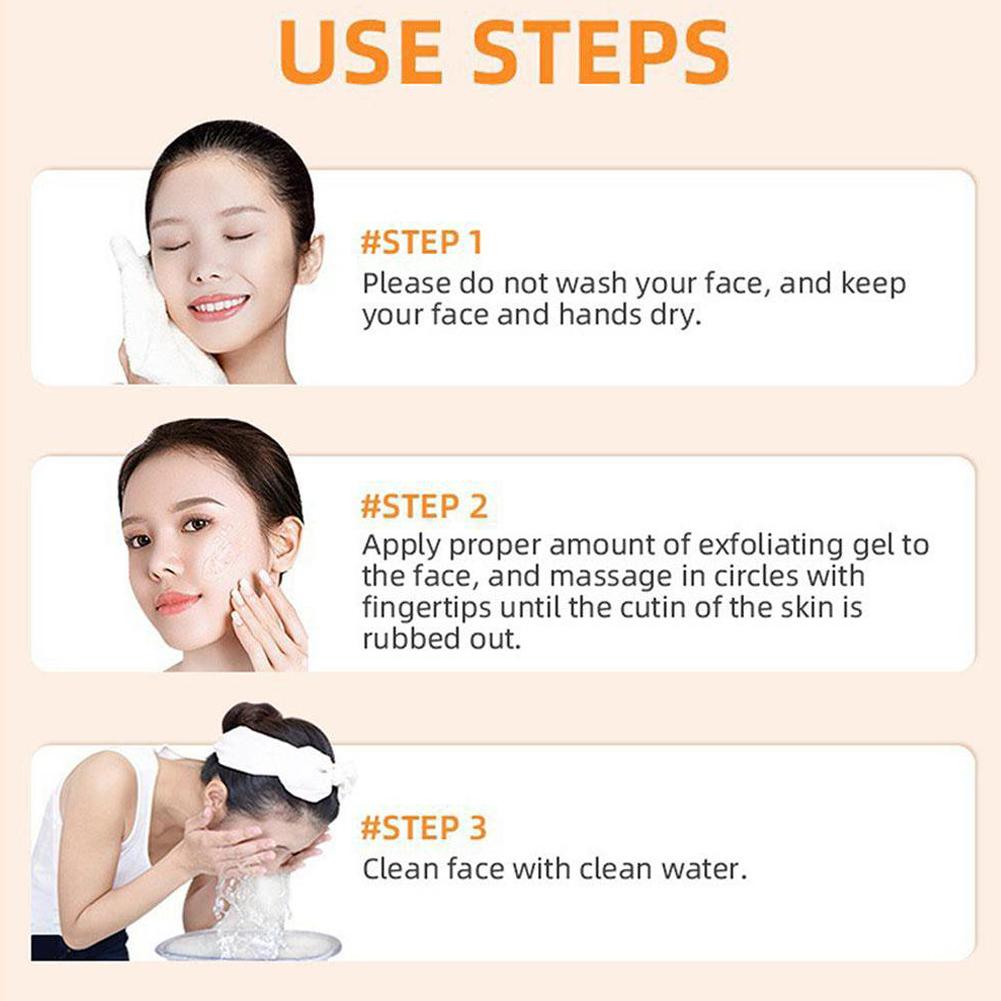 Orange Exfoliating Enzyme Gel Scrub